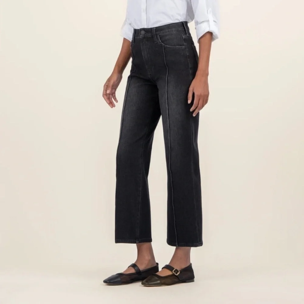 NWT KUT FROM THE KLOTH Charlotte High Rise Ankle Flare Jeans Sz 10